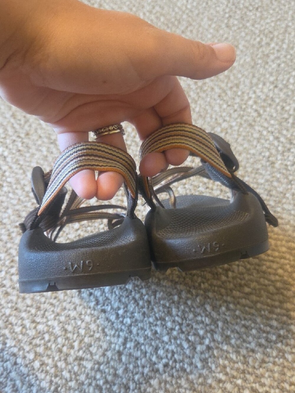 Chaco Women's Strappy Sandals - Brown & Tan Multi - Picture 3 of 5